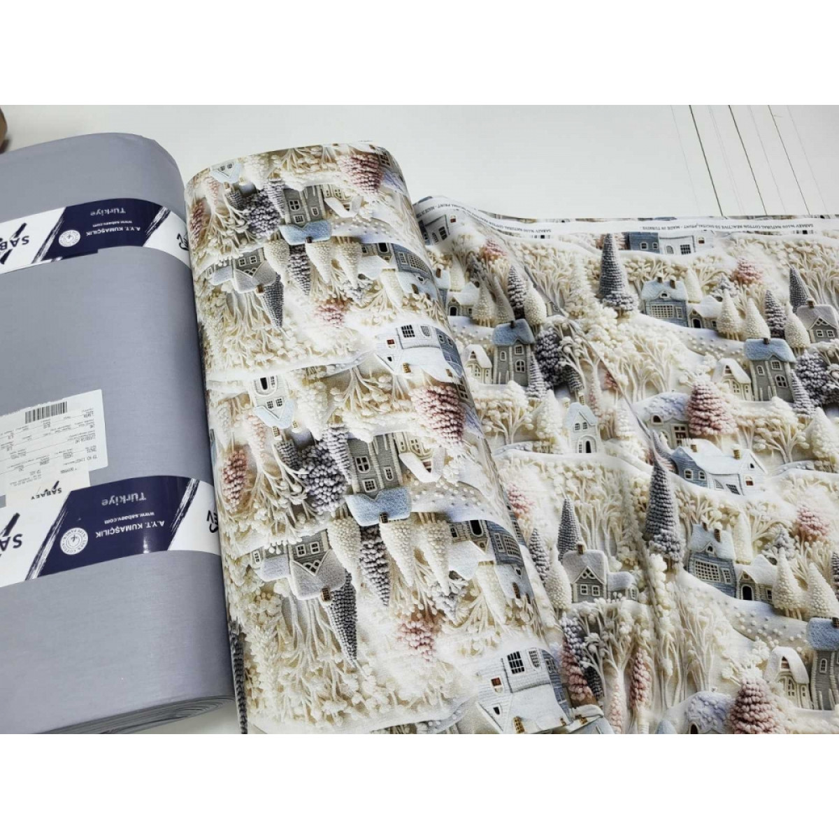 Постільна білизна з бавовни cotton 5D Казкове Місто